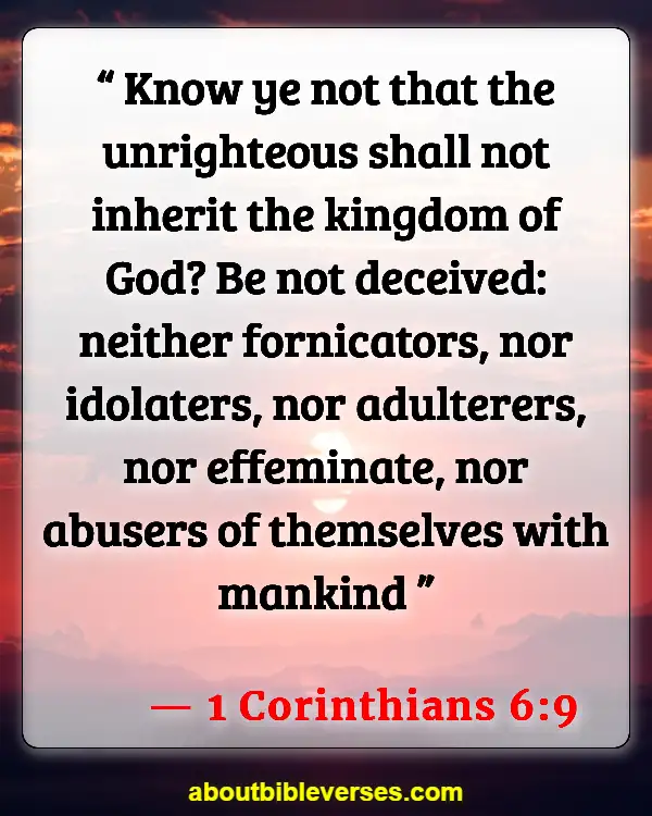 Bible Verses About Adulterous Woman (1 Corinthians 6:9)