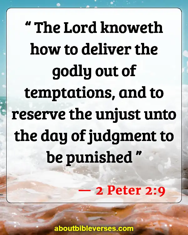 Bible Verses About Punishment In Hell (2 Peter 2:9)