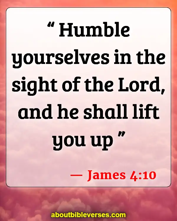 Bible Verses For Humble (James 4:10)
