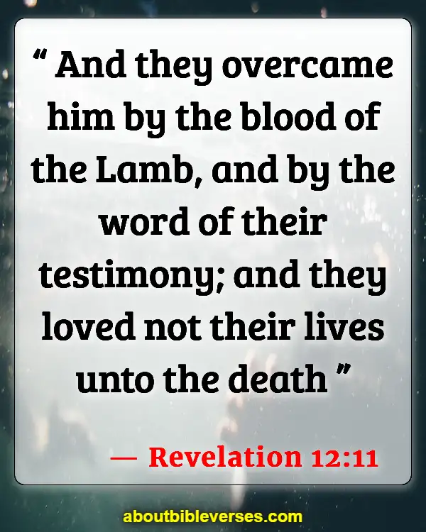 Bible Verses About Testimony (Revelation 12:11)