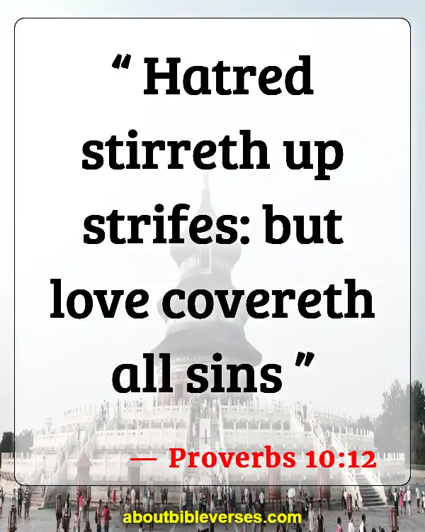 Bible Verses For Social Media Sharing (Proverbs 10:12)