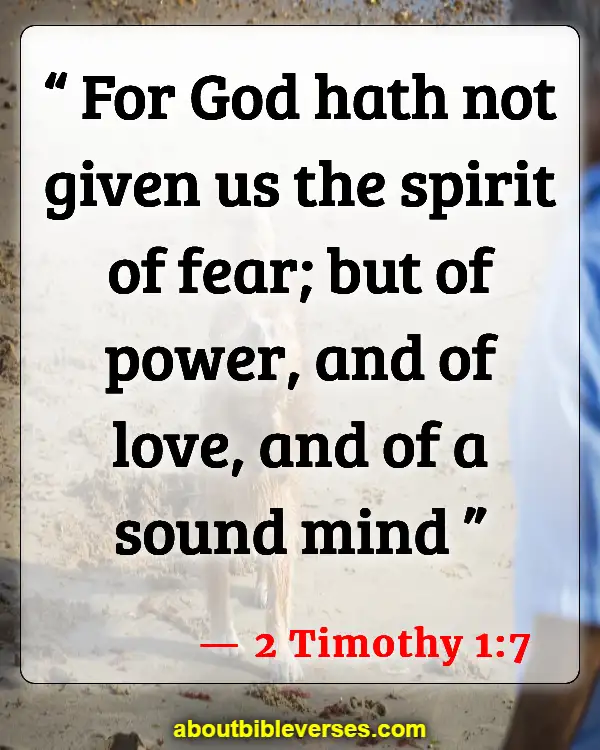 Bible Verses When You Feel Defeated (2 Timothy 1:7)