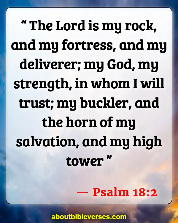 Uncommon Bible Verses About Strength (Psalm 18:2)