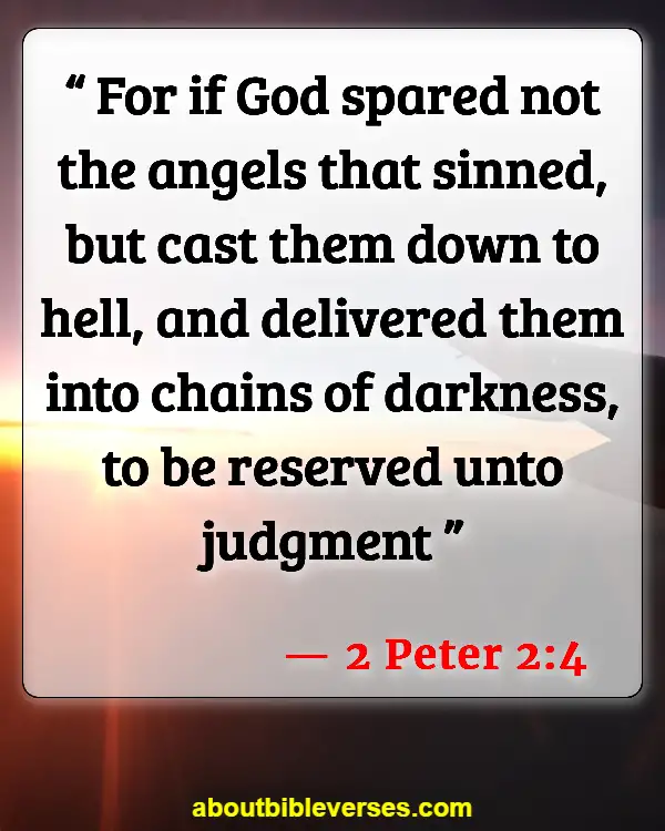 Scariest Bible Verses About Hell (2 Peter 2:4)