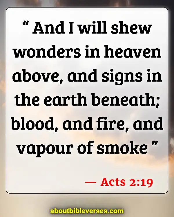 Bible Verses About Astrology (Acts 2:19)