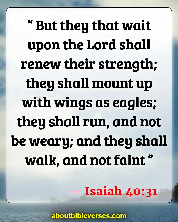 Bible Verses About A New Day (Isaiah 40:31)