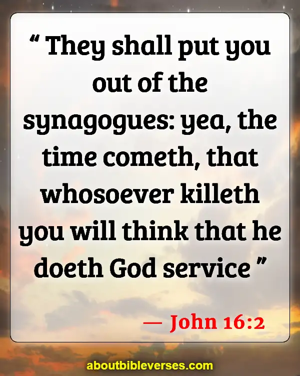 Bible Verses About Warning Before Destruction (John 16:2)