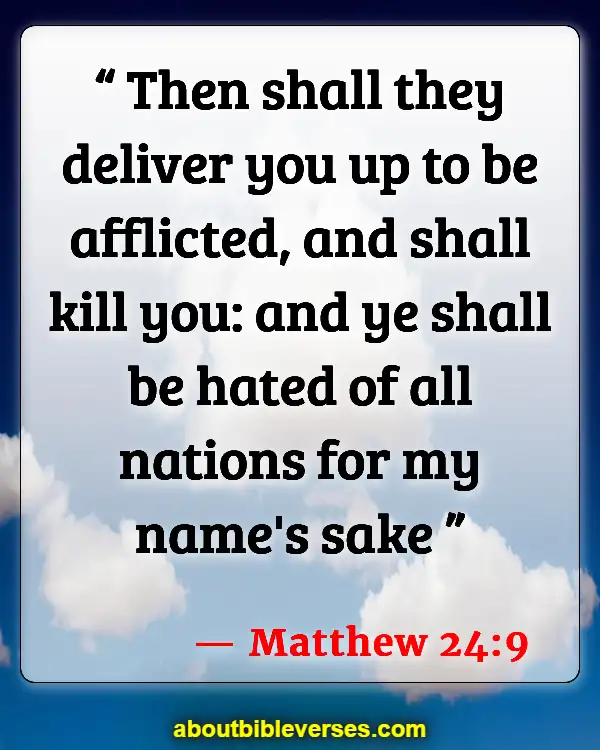 Bible Verses About Warning Before Destruction (Matthew 24:9)