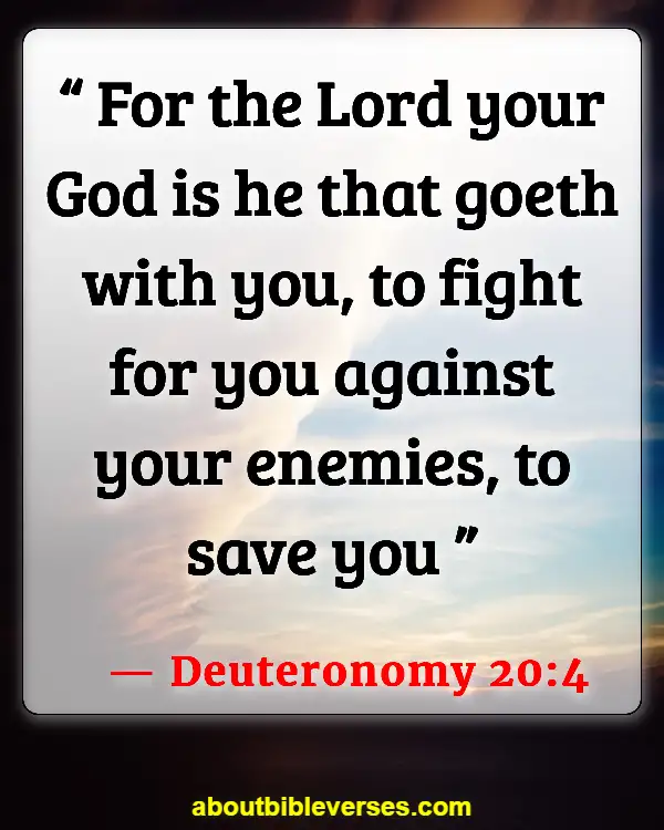 Uncommon Bible Verses About Strength (Deuteronomy 20:4)