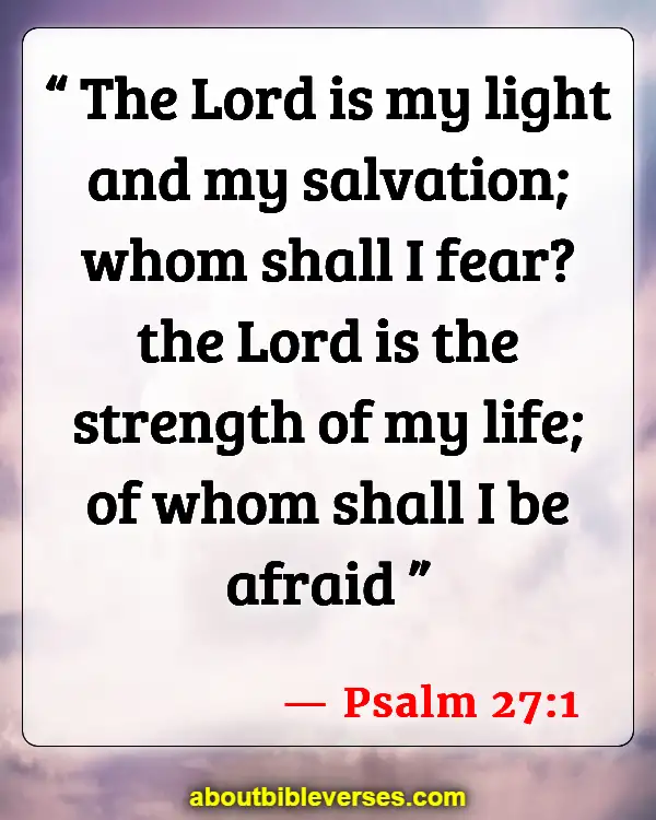 Bible Verses - Protect Your Home From Evil Spirits (Psalm 27:1)