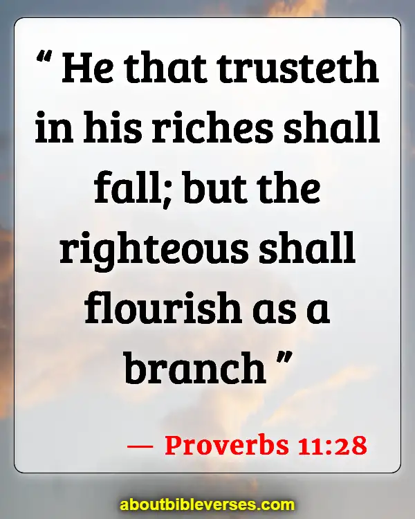 Scriptures With Fasting For Financial Breakthrough (Proverbs 11:28)