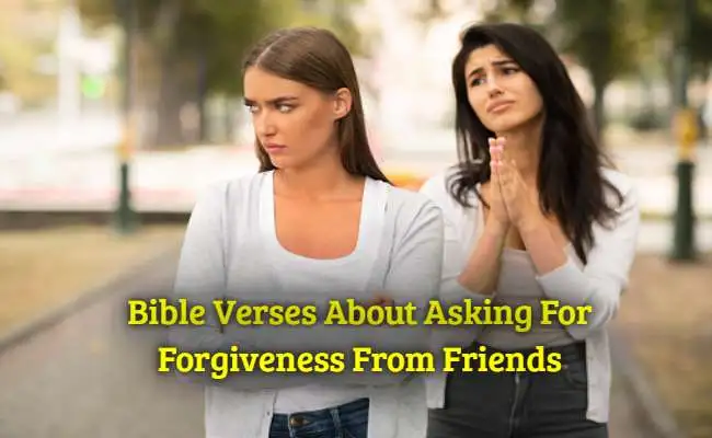  Best 23 Bible Verses About Asking For Forgiveness From Friends