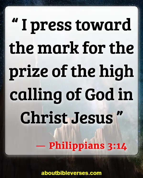 Bible Verses About Running The Race (Philippians 3:14)