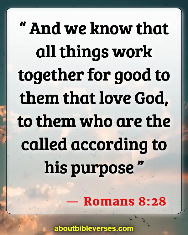 Bible Verses About Moving To A New Place (Romans 8:28)