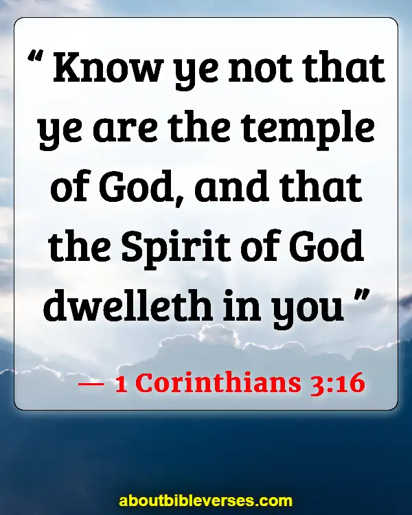 Bible Verses About Spiritual Paralysis (1 Corinthians 3:16)