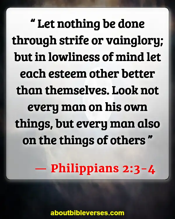 Bible Verses About Humility In Leadership (Philippians 2:3-4)