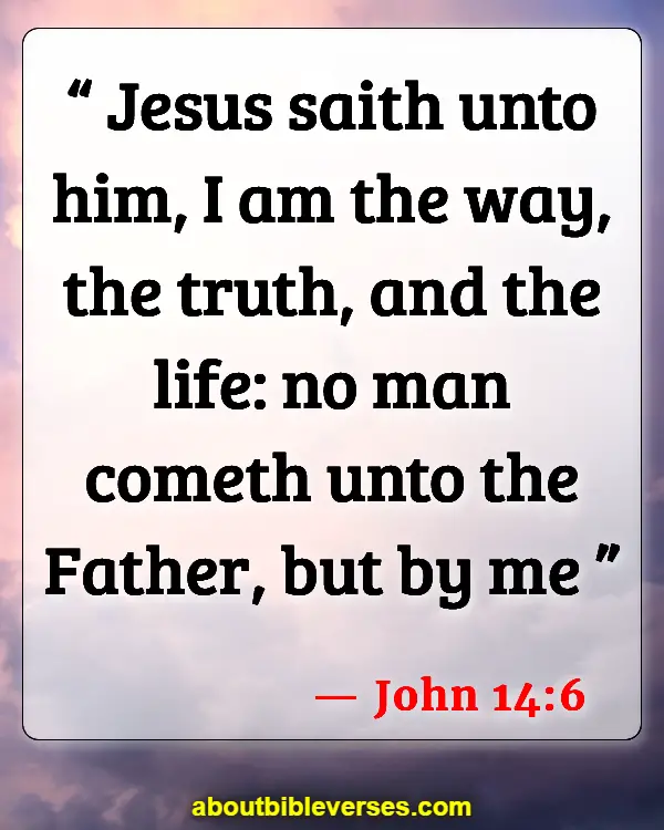 Verses In The Bible About Life (John 14:6)