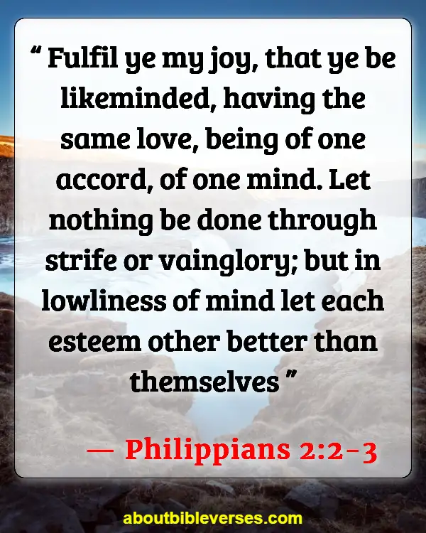 Bible Verses For Husband Listen To Your Wife (Philippians 2:2-3)