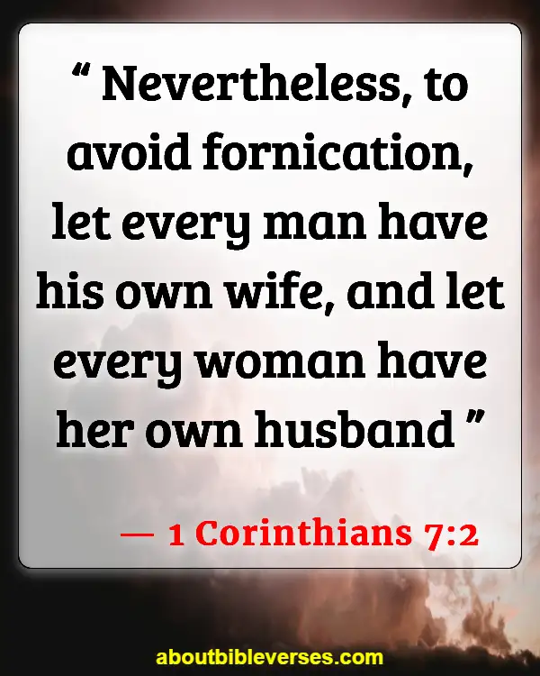 Bible Verses About God Forgiving Adultery (1 Corinthians 7:2)