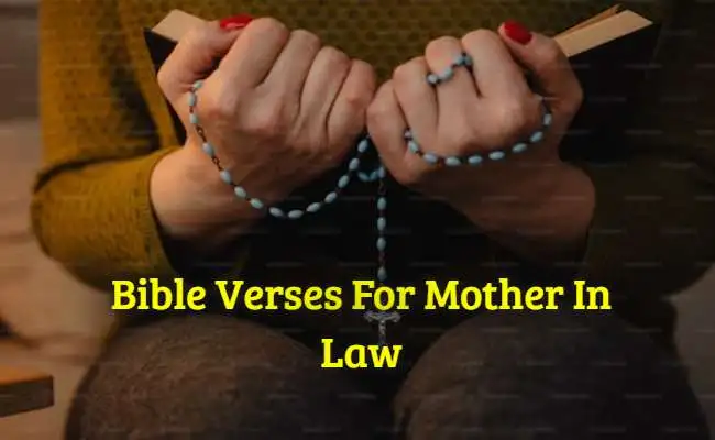 Bible Verses For Mother In Law