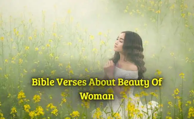 Bible Verses About Beauty Of Woman