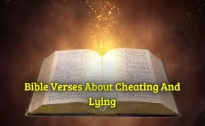 Bible Verses About Cheating And Lying
