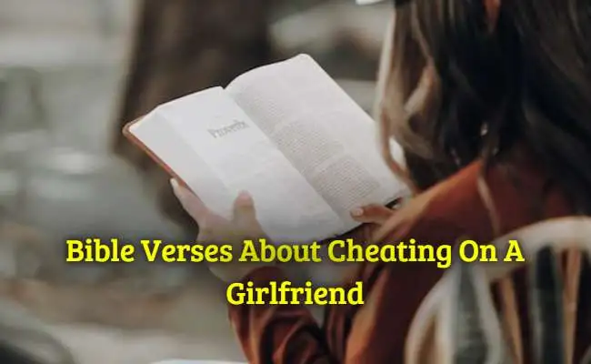 Bible Verses About Cheating On A Girlfriend