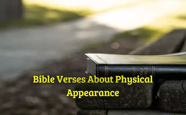 Bible Verses About Physical Appearance