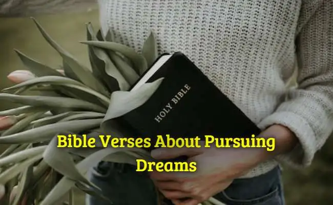 Bible Verses About Pursuing Dreams