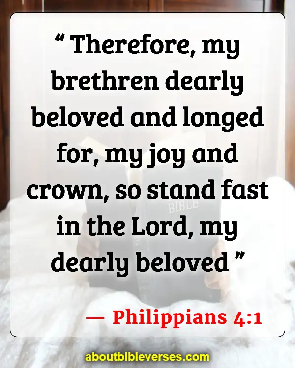 Bible Verses About Sisters (Philippians 4:1)
