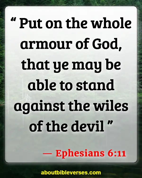 Bible Verses About Warriors (Ephesians 6:11)