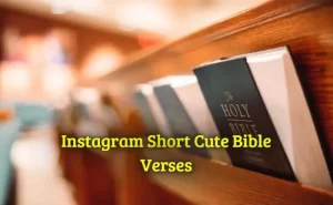 Instagram Short Cute Bible Verses