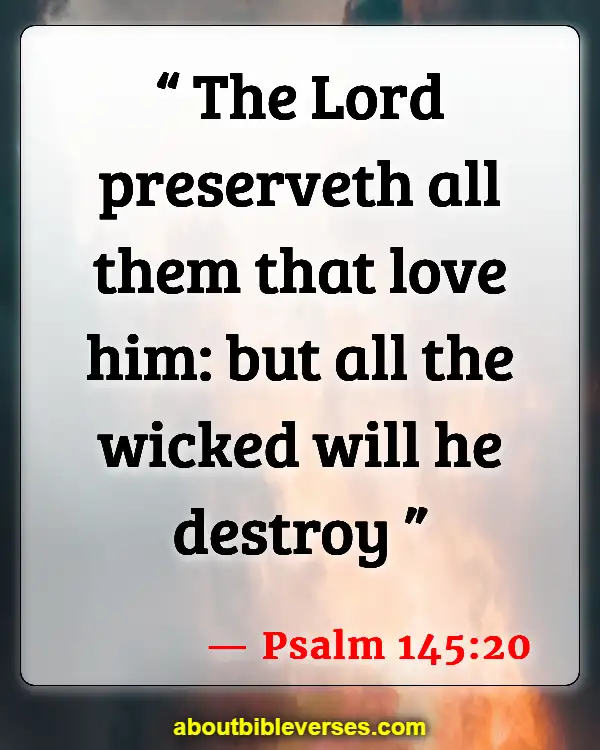 Most Powerful Psalms Against Enemies (Psalm 145:20)