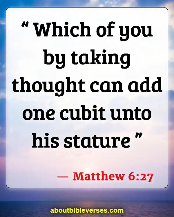 What Does The Bible Say About Self Satisfaction (Matthew 6:27)