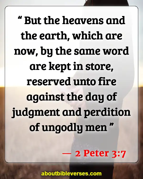 Bible Verses About Eternal Life In Hell (2 Peter 3:7)