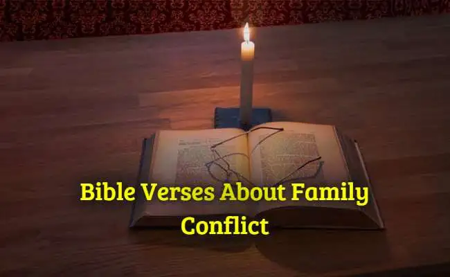 Bible Verses About Family Conflict