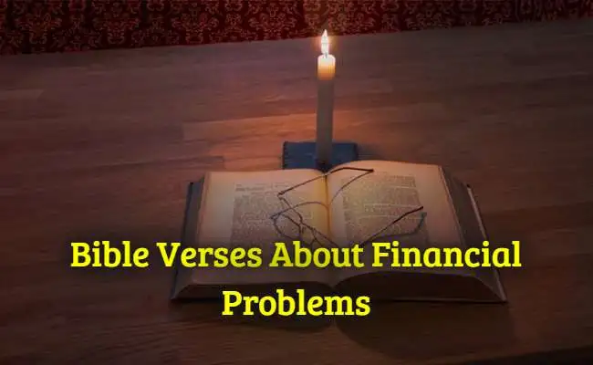 Bible Verses About Financial Problems