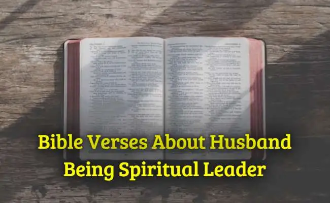 Bible Verses About Husband Being Spiritual Leader (1)