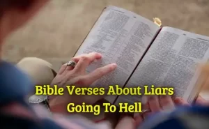 Bible Verses About Liars Going To Hell
