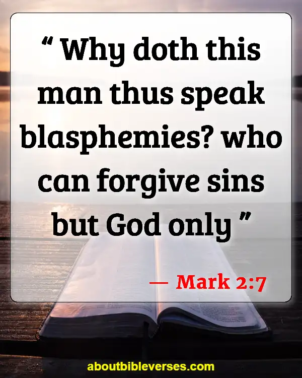 [Top] 29+Bible Verses About Only God Can Forgive Sins - KJV