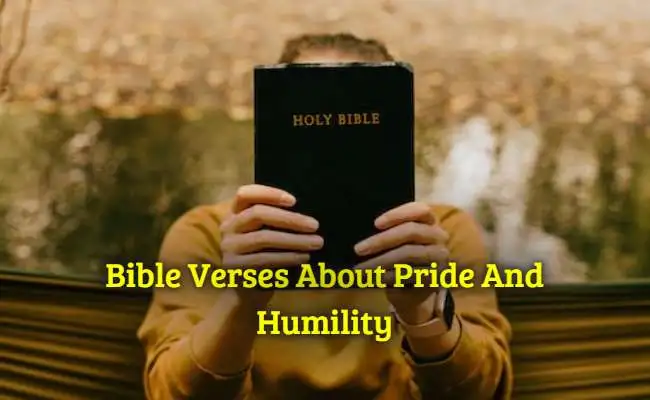 Bible Verses About Pride And Humility
