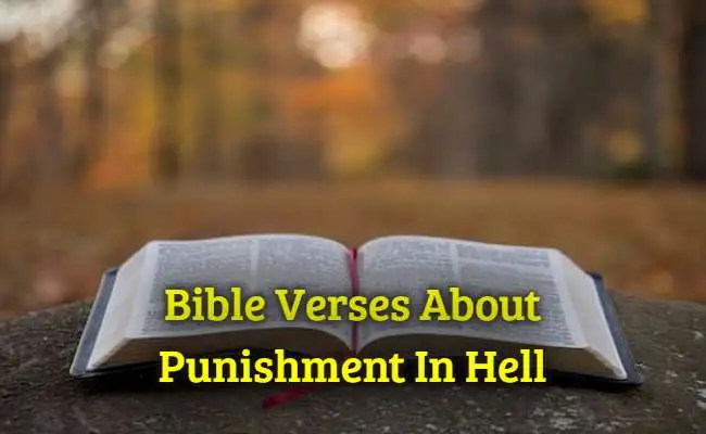 Bible Verses About Punishment In Hell