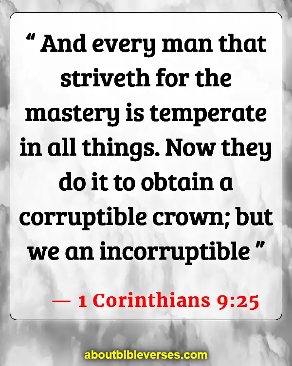 Bible Verses About Spiritual Training (1 Corinthians 9:25)