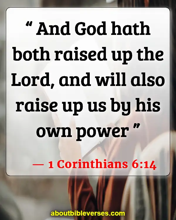 Bible Verses About The Living God (1 Corinthians 6:14)