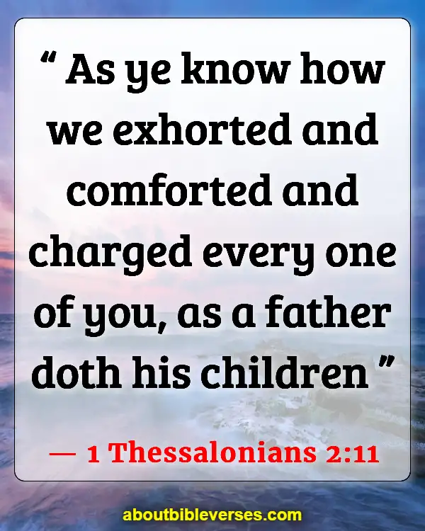 Bible Verses For Grandparents And Grandchildren (1 Thessalonians 2:11)