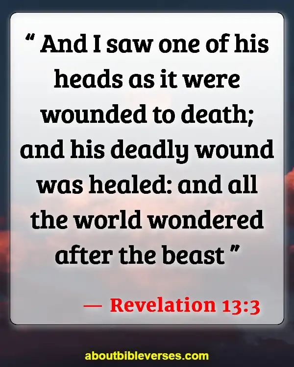 Scariest Bible Verses From Revelations (Revelation 13:3)