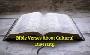 Bible Verses About Cultural Diversity