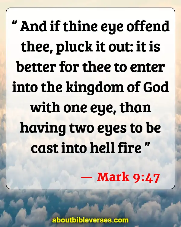 Bible Verses About Heaven And Hell (Mark 9:47)