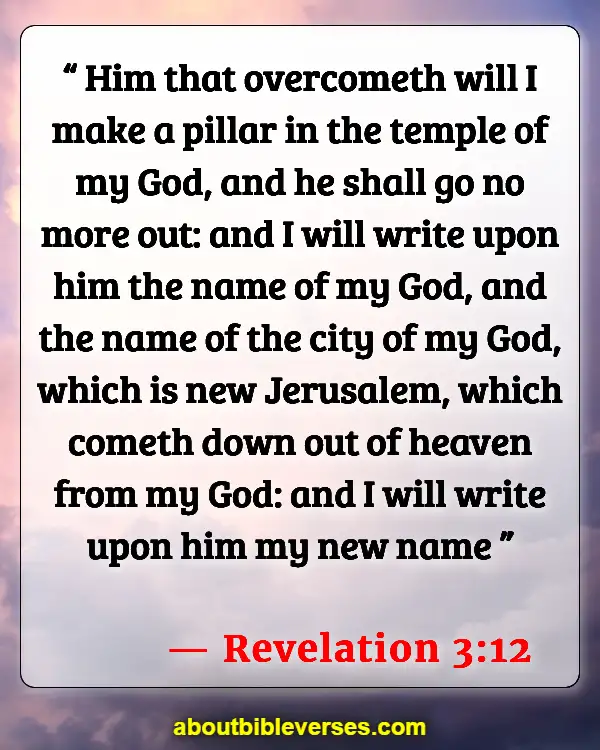 Bible Verses About Heaven And Hell (Revelation 3:12)
