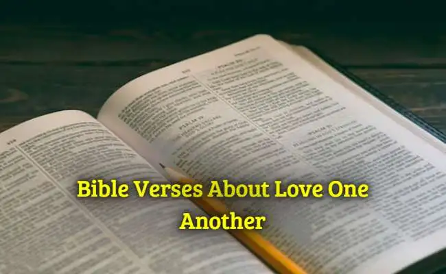 Bible Verses About Love One Another